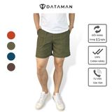 Quần Short Đùi Nhung Tăm Nam Nữ DATAMAN form unisex, chất liệu mát mẻ, may chỉ nổi trẻ trung - QS22-01