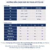 Áo thun nam tay ngắn Basic DATAMAN cổ tròn, 100% cotton co giãn 4 chiều, thoáng mát, in logo ngực - TCT22-02