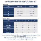 Áo thun nam cổ tròn Basic DATAMAN 100% cotton co giãn 4 chiều, thoáng mát, form regular fit - TCT22-02