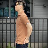 Áo polo ngắn tay nam DATAMAN, chất liệu cotton đũa co giãn thoáng mát - TPL22-01