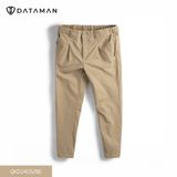 Quần kaki nam DATAMAN dài dáng basic, trẻ trung, bên màu, không bai xù - QKD2405