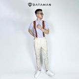 Áo POLO nam ngắn tay dệt kim DATAMAN, kẻ sọc 2 bên, chất mongtoghi không bai xù, kiểu dáng Hàn Quốc - PLDT22-05