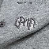 Áo Polo nam dài tay DATAMAN dệt kim, phong cách Hàn Quốc sợi visco chun mềm mịn, không bai xù, bo tay bo gấu - DT29