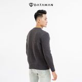 Áo len nam cổ tròn DATAMAN kiểu dáng basic, chất len dày dặn, mềm mại - DT50