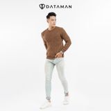 Áo len nam cổ tròn chất liệu len lông cừu cao cấp dày dặn mềm mại DATAMAN - DT20