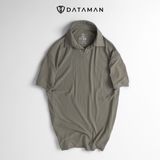 Áo thun POLO nam cổ chữ V, có ve lật DATAMAN, chất cotton đũa co giãn 4 chiều, thoáng mát - ATPL22-01