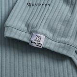 Áo thun POLO nam DATAMAN, cổ chữ V, chất liệu cotton đũa co giãn 4 chiều, thoáng mát - TPL22-01