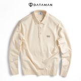 Áo Polo nam dài tay DATAMAN dệt kim, phong cách Hàn Quốc sợi visco chun mềm mịn, không bai xù, bo tay bo gấu - DT29