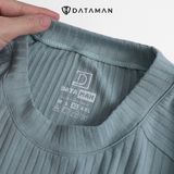 Áo thun tay ngắn cổ tròn nam DATAMAN, chất liệu cotton đũa co giãn 4 chiều, thoáng mát, tay raglan trẻ trung - ATCT22-01
