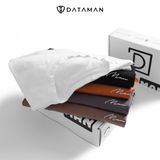 Áo thun nam cổ tròn DATAMAN, 100% cotton cao cấp chống nhăn co giãn 4 chiều, thoáng mát, dáng đuôi tôm- TCT22-02