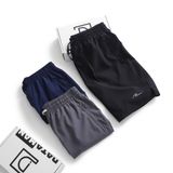 Quần short thể thao nam Ultra Short DATAMAN, co giãn, có khoá kéo năng động, in nổi chữ MAN - QS22-02