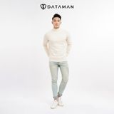 Áo len cổ lửng nam DATAMAN, chất liệu mohair mỏng nhẹ mềm mịn - DT34