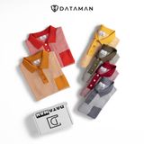 Áo POLO nam ngắn tay dệt kim DATAMAN, vải mongtoghi, có túi ngực - PLL23-02