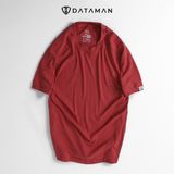 Áo thun nam 100% cotton DATAMAN, co giãn 4 chiều, thoáng mát, tay raglan trẻ trung - ATCT22-01