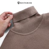Áo len cổ lọ nam dáng basic chất len mềm mại giữ nhiệt DATAMAN - ALCL01