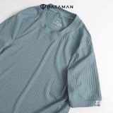 Áo thun tay ngắn cổ tròn nam DATAMAN, chất liệu cotton đũa co giãn 4 chiều, thoáng mát, tay raglan trẻ trung - ATCT22-01