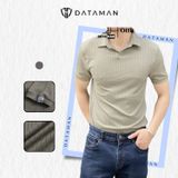 Áo thun tay ngắn nam DATAMAN, chất liệu cotton co giãn 4 chiều, thoáng mát, tay raglan trẻ trung - ATCT22-01