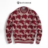 Áo len Sweater Unisex cổ tròn dài tay cube Monogram - DT22-32