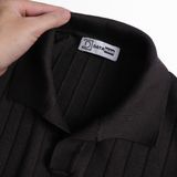 Áo POLO nam ngắn tay cổ chữ V, vải cotton chải kĩ mềm mịn DATAMAN, dệt kim không bai xù - DT22-01