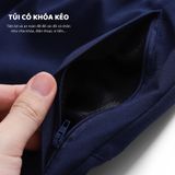 Quần short thể thao nam Ultra Short DATAMAN, co giãn, có khoá kéo năng động, in nổi chữ MAN - QS22-02