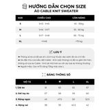 Áo len nam cổ tròn chất liệu len lông cừu cao cấp dày dặn mềm mại DATAMAN - DT20