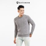 Áo len nam cổ tròn chất liệu len lông cừu cao cấp dày dặn mềm mại DATAMAN - DT20