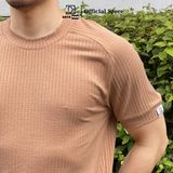 Áo thun cổ tròn nam DATAMAN, chất liệu cotton đũa co giãn 4 chiều, thoáng mát, tay raglan trẻ trung - ATCT22-01