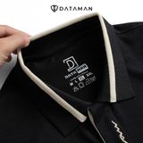 Áo Polo Nam DATAMAN cổ bẻ thêu nẹp, vải cá sấu CVC cao cấp, nam tính, trẻ trung, thanh lịch - PLV2305