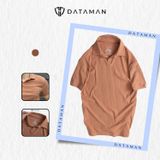 Áo polo ngắn tay nam DATAMAN, chất liệu cotton đũa co giãn thoáng mát - TPL22-01