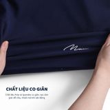 Quần short thể thao nam Ultra Short DATAMAN, co giãn, có khoá kéo năng động, in nổi chữ MAN - QS22-02