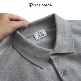 Áo Polo nam dài tay DATAMAN dệt kim, phong cách Hàn Quốc sợi visco chun mềm mịn, không bai xù, bo tay bo gấu - DT29