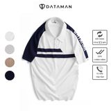 Áo polo dệt kim nam đánh golf DATAMAN, nách raglan, chất liệu visco mềm mại - PLDT22-06