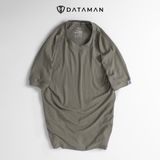 Áo thun tay ngắn nam DATAMAN, chất liệu cotton co giãn 4 chiều, thoáng mát, tay raglan trẻ trung - ATCT22-01
