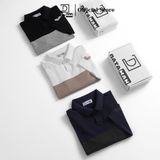 Áo POLO GOLF nam cao cấp DATAMAN cộc tay, cổ bẻ khuy bấm, dệt kim xuất xịn, chất liệu visco mềm mại - ALPL2307