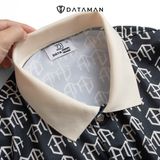 Áo POLO Unisex tay ngắn họa tiết Classic Monogram dáng Overfit - PLMN2310