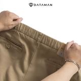 Quần kaki nam DATAMAN dài dáng basic, trẻ trung, bên màu, không bai xù - QKD2405