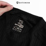 Áo thun cotton cổ tròn nam DATAMAN, chất liệu cotton đũa co giãn, thấm hút mồ hôi, tay raglan trẻ trung - ATCT22-01-Đen