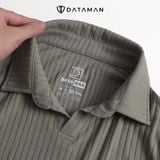 Áo thun POLO nam cổ chữ V, có ve lật DATAMAN, chất cotton đũa co giãn 4 chiều, thoáng mát - ATPL22-01