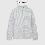 Áo thun cổ lửng DATAMAN, giữ nhiệt, cổ 3 phân thêu chữ Man, chất liệu nỉ Hàn Quốc mềm mại - ATCL01