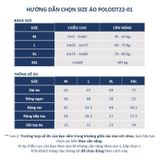 Áo POLO nam ngắn tay dệt kim DATAMAN, cổ chữ V, vải cotton chải kĩ mềm mịn, không bai xù - DT22-01