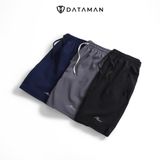 Quần short thể thao nam Ultra Short DATAMAN, co giãn, có khoá kéo năng động, in nổi chữ MAN - QS22-02
