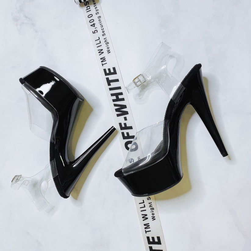 Dakota Classic Stiletto - Gloss - 6 INCH - UK3 / EU36 / US5 / AU5
