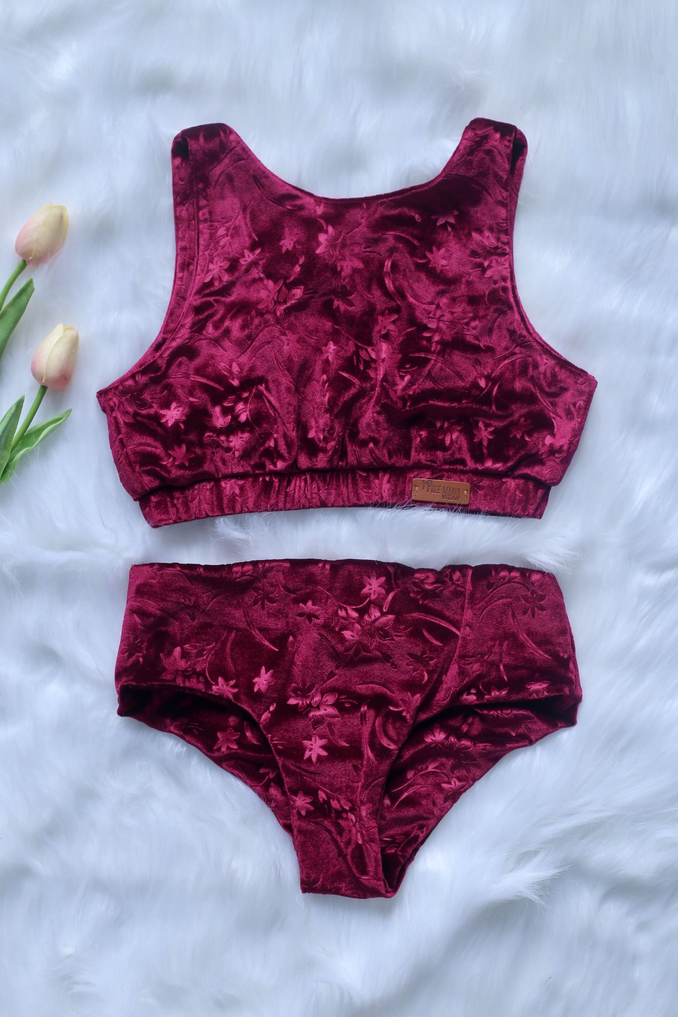 Velvet Aries - Wine Red