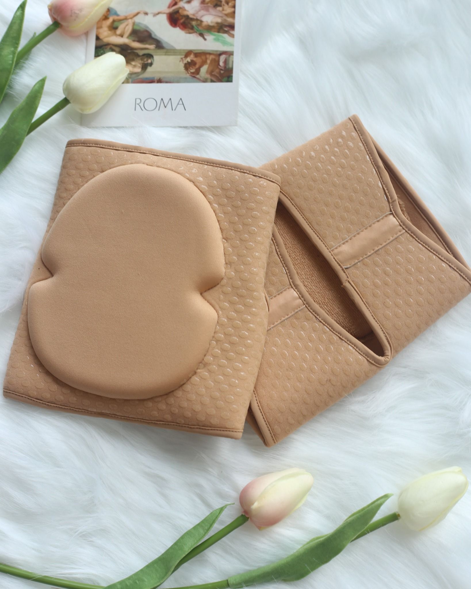 Pole Mania Strong Knee Pad - Beige