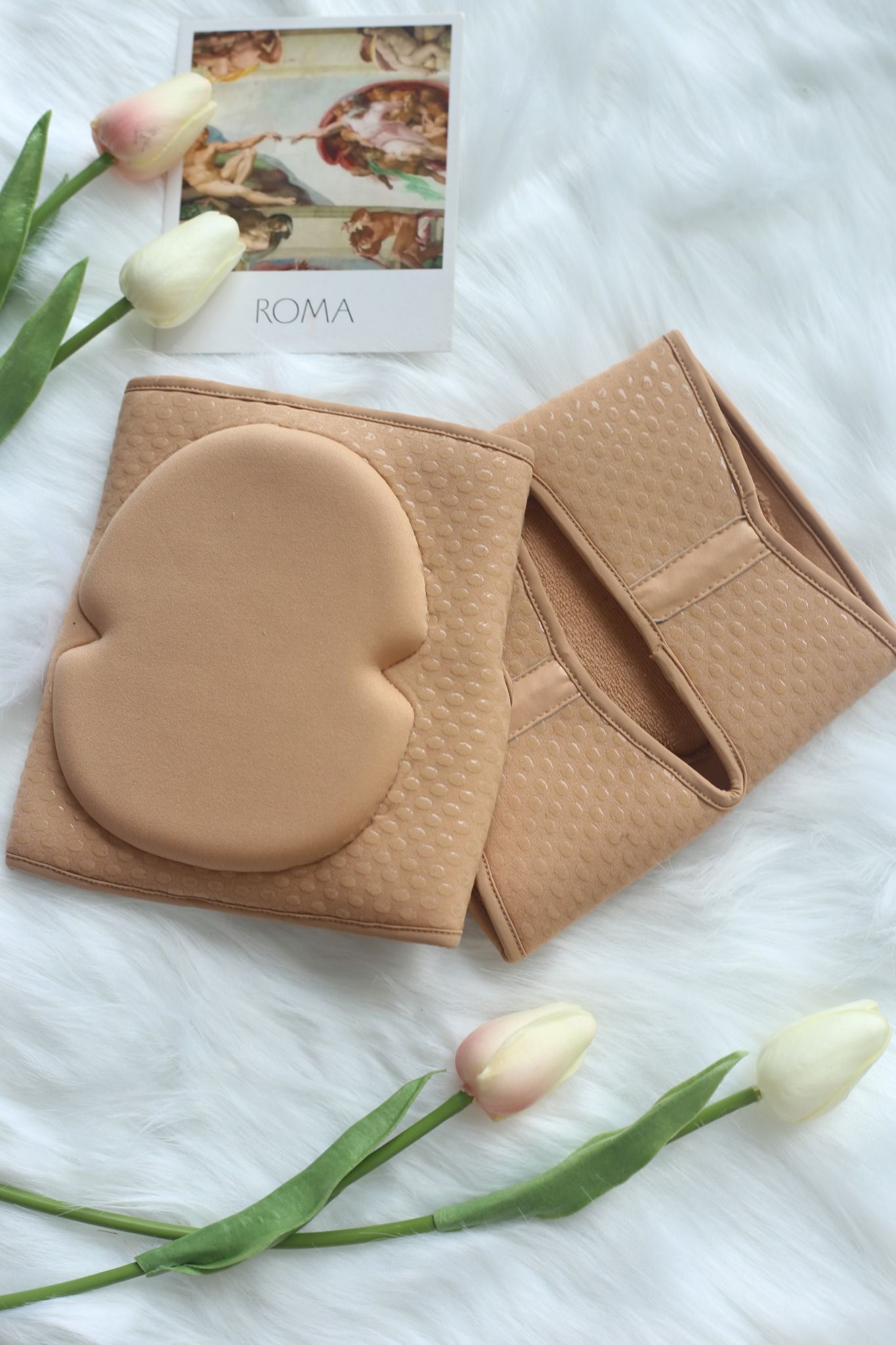 Pole Mania Strong Knee Pad - Beige