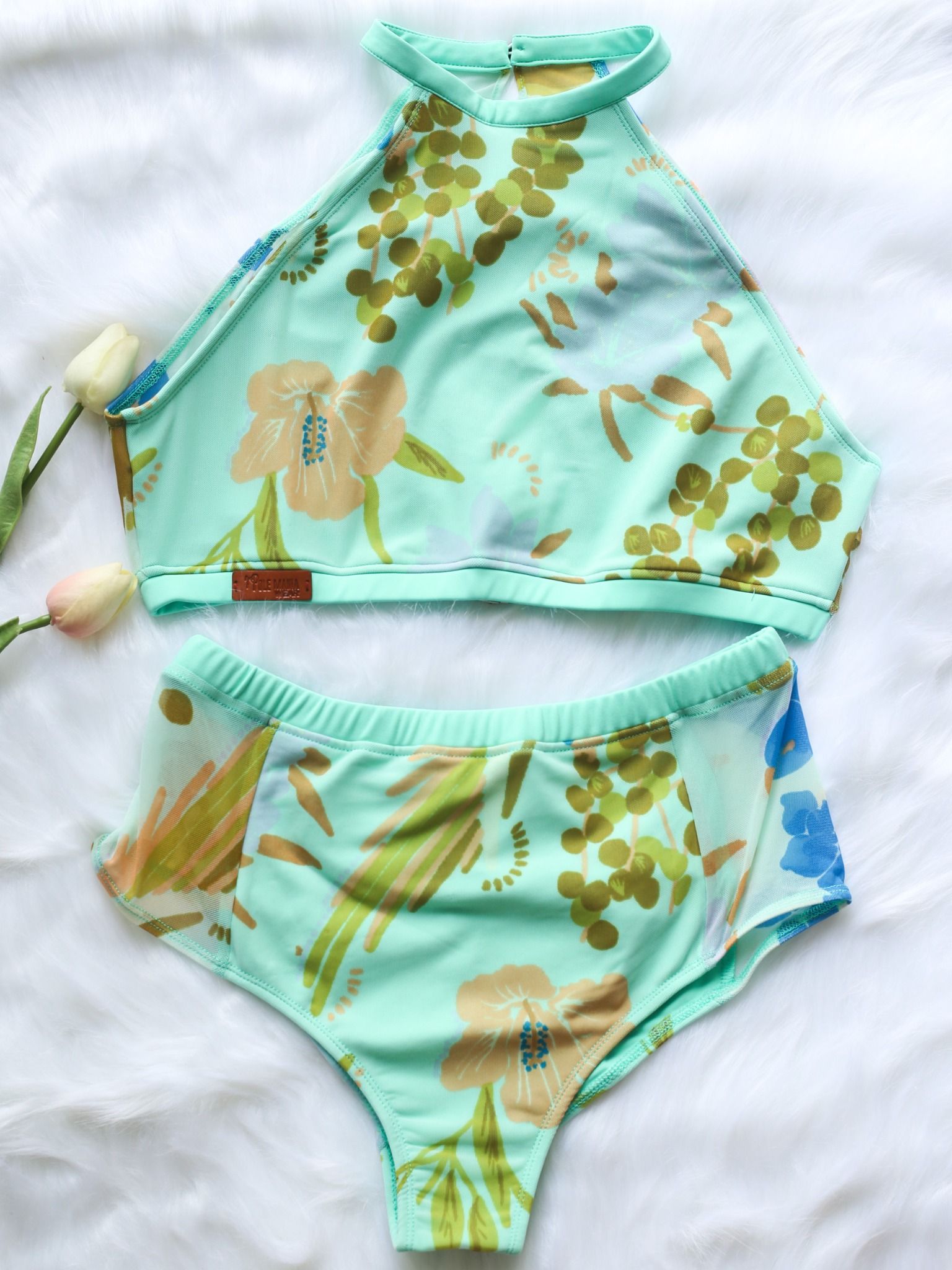 Libra Flower - Turquoise