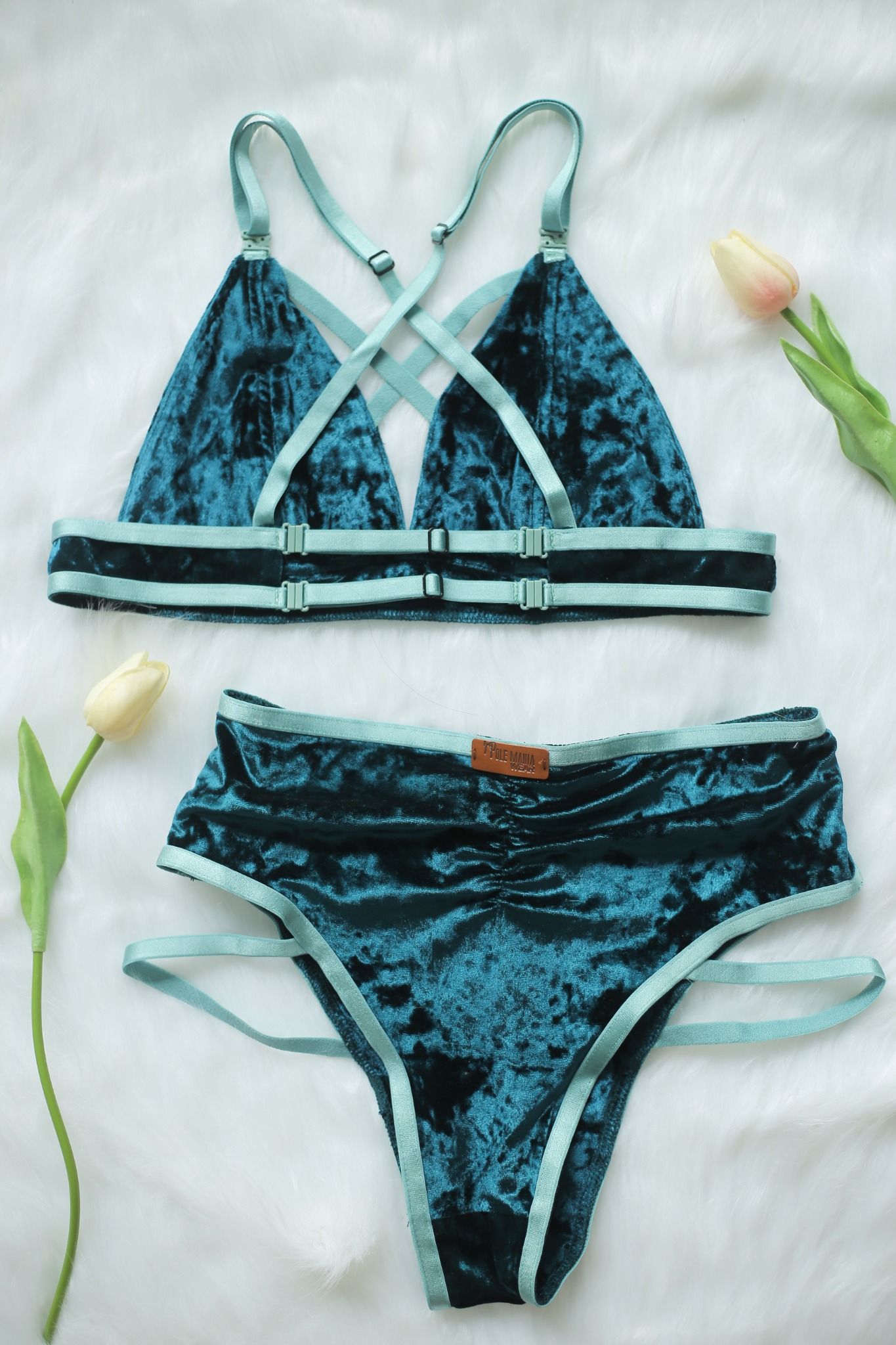 Velvet Pisces - Foresty Green