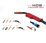 Mỏ hàn Mig MB200 (3-5M) Kết nối chuẩn Binzel - Dây hàn Mig MB ren vặn chuẩn EU - Mỏ hàn dùng cho máy Mig 200/250/270A