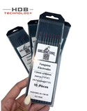 Kim hàn Tig hàn inox Welding King ø1.6x150mm, kim hàn tig WT20 đầu đỏ - Vỉ 10 que