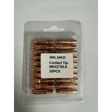 (20 cái) Béc - bép hàn Mig 0.8 - 1.0mm (M6x25mm) dùng cho súng hàn Mig 15AK - 24KD